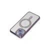 İphone 13 Kılıf Joke Simli Magneticsafe Kılıf - Derin Mor