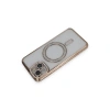 İphone 13 Kılıf Joke Simli Magneticsafe Kılıf - Gold