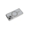 İphone 13 Kılıf Joke Simli Magneticsafe Kılıf - Gümüş