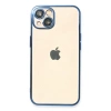 İphone 13 Kılıf Razer Lensli Silikon - Açık Mavi