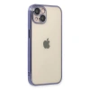 İphone 13 Kılıf Razer Lensli Silikon - Mor