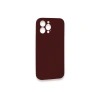 İphone 13 Pro Kılıf Lansman Legant Silikon - Bordo