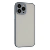 İphone 13 Pro Kılıf Montreal Silikon Kapak - Gri