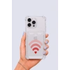iPhone 13 Pro Max Kartlıklı Aşk Sinyali Desenli Kılıf