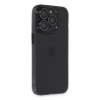 İphone 13 Pro Max Kılıf Luko Lens Silikon - Siyah