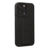 İphone 13 Pro Max Kılıf Mega Standlı Silikon - Siyah
