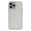 İphone 13 Pro Max Kılıf Montreal Silikon Kapak - Mor