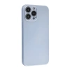 İphone 13 Pro Max Kılıf Nano İçi Kadife Silikon - Sky Blue