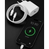 iPhone 14 13 12 11 8 Plus 7 Uyumlu 20W PD Hızlı Şarj Seti
