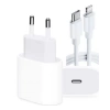 iPhone 14 13 12 11 8 Plus 7 Uyumlu 20W PD Hızlı Şarj Seti