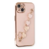 İphone 14 Kılıf Esila Silikon - Pudra