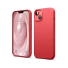 İphone 14 Kılıf First Silikon - Kırmızı