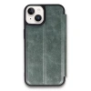 İphone 14 Kılıf Flip Cover - Koyu Yeşil