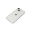 İphone 14 Kılıf Luko Lens Silikon - Gümüş