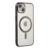 İphone 14 Plus Kılıf Magneticsafe Lazer Silikon - Siyah