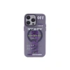 İphone 14 Pro Kılıf Apollo Magneticsafe Desenli Kapak - Apollo Mor - 3