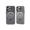 İphone 14 Pro Max Kılıf Apollo Magneticsafe Desenli Kapak - Apollo Siyah - 1