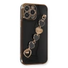 İphone 14 Pro Max Kılıf Esila Silikon - Siyah