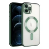 İphone 14 Pro Max Kılıf Kross Magneticsafe Kapak - Koyu Yeşil