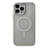 İphone 14 Pro Max Kılıf Room Magneticsafe Silikon - Su Yeşili