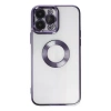 İphone 14 Pro Max Kılıf Slot Silikon - Mor