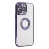 İphone 14 Pro Max Kılıf Slot Silikon - Mor