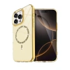 İphone 14 Pro Max Live Diamond Magsafe Kapak - Sarı