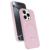 İphone 14 Pro Max Regal Magsafe Standlı Kapak - Açık Pembe