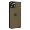 İphone 15 Kılıf Montreal Silikon Kapak - Siyah