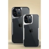 İphone 15 Pro Max Kılıf Boyi Silikon Kapak - Gümüş