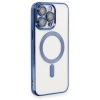 İphone 15 Pro Max Kılıf Kross Magneticsafe Kapak - Lacivert