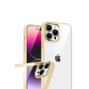 İphone 15 Pro Max Razer Lensli Silikon - Gold