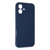 İphone 16 Kılıf First Silikon - Lacivert