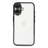 İphone 16 Kılıf Razer Lensli Silikon - Siyah