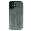 İphone 16 Plus Kılıf Flip Cover - Koyu Yeşil