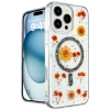 İphone 16 Pro Kılıf Daisy Simli Magsafe Kapak - Siyah