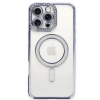 İphone 16 Pro Kılıf Joke Simli Magneticsafe Kılıf - Mavi