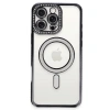 İphone 16 Pro Kılıf Joke Simli Magneticsafe Kılıf - Siyah