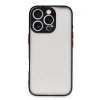 İphone 16 Pro Kılıf Montreal Silikon Kapak - Siyah