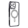 İphone 16 Pro Max Kılıf Joke Simli Magneticsafe Kılıf - Gri