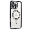 İphone 16 Pro Max Kılıf Joke Simli Magneticsafe Kılıf - Siyah