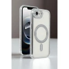 İphone 16e Joke Simli Magneticsafe Kılıf - Derin Mor