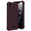 İphone 16e Kelvin Kartvizitli Silikon - Derin Mor