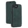İphone 16e Kılıf Flip Cover - Koyu Yeşil