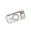 İphone 17 Air Joke Simli Magneticsafe Kılıf - Gold