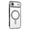 İphone 17 Air Joke Simli Magneticsafe Kılıf - Gümüş