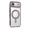 İphone 17 Air Joke Simli Magneticsafe Kılıf - Pembe