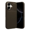İphone 17 Auto Focus Karbon Kapak - Kahverengi