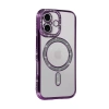 İphone 17 Joke Simli Magneticsafe Kılıf - Derin Mor