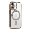 İphone 17 Joke Simli Magneticsafe Kılıf - Gold